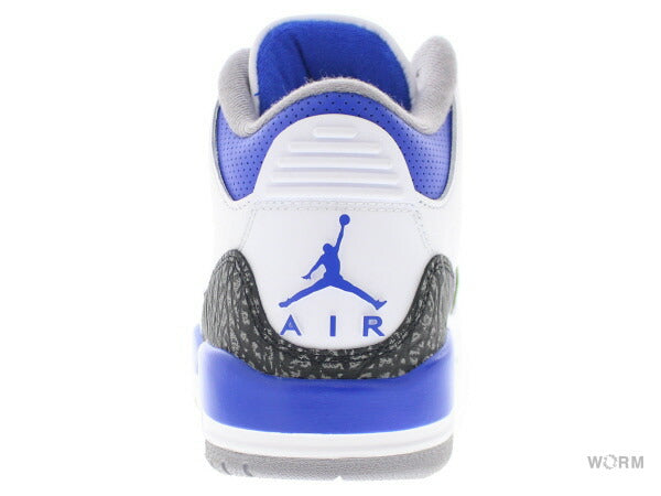 【US9】 AIR JORDAN 3 RETRO Racer Blue CT8532-145 【DS】