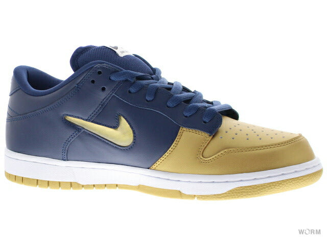 【US9】 NIKE SB SB DUNK LOW OG QS Supreme Jewel Swoosh Gold CK3480-700 【DS】