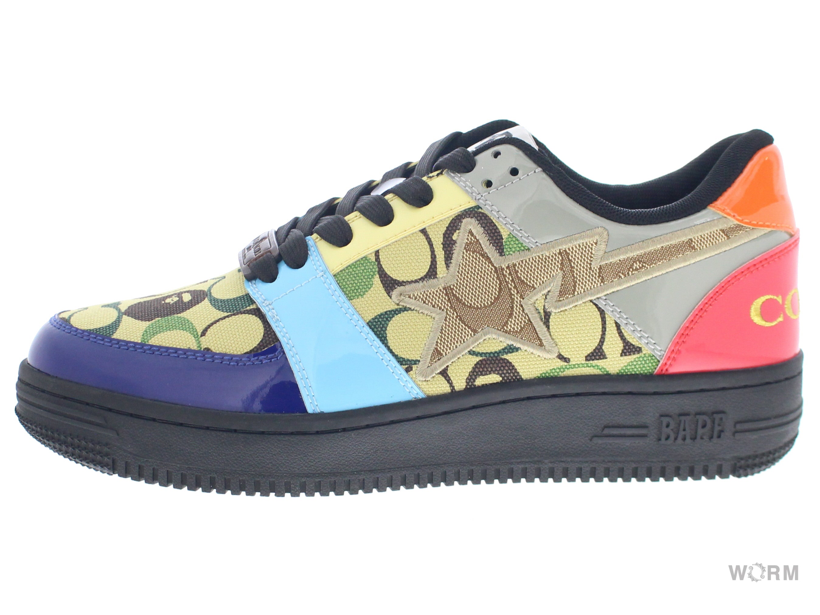 【US8.5】 A BATHING APE BAPE STA COACH MULTI 1G23191903 【DS】