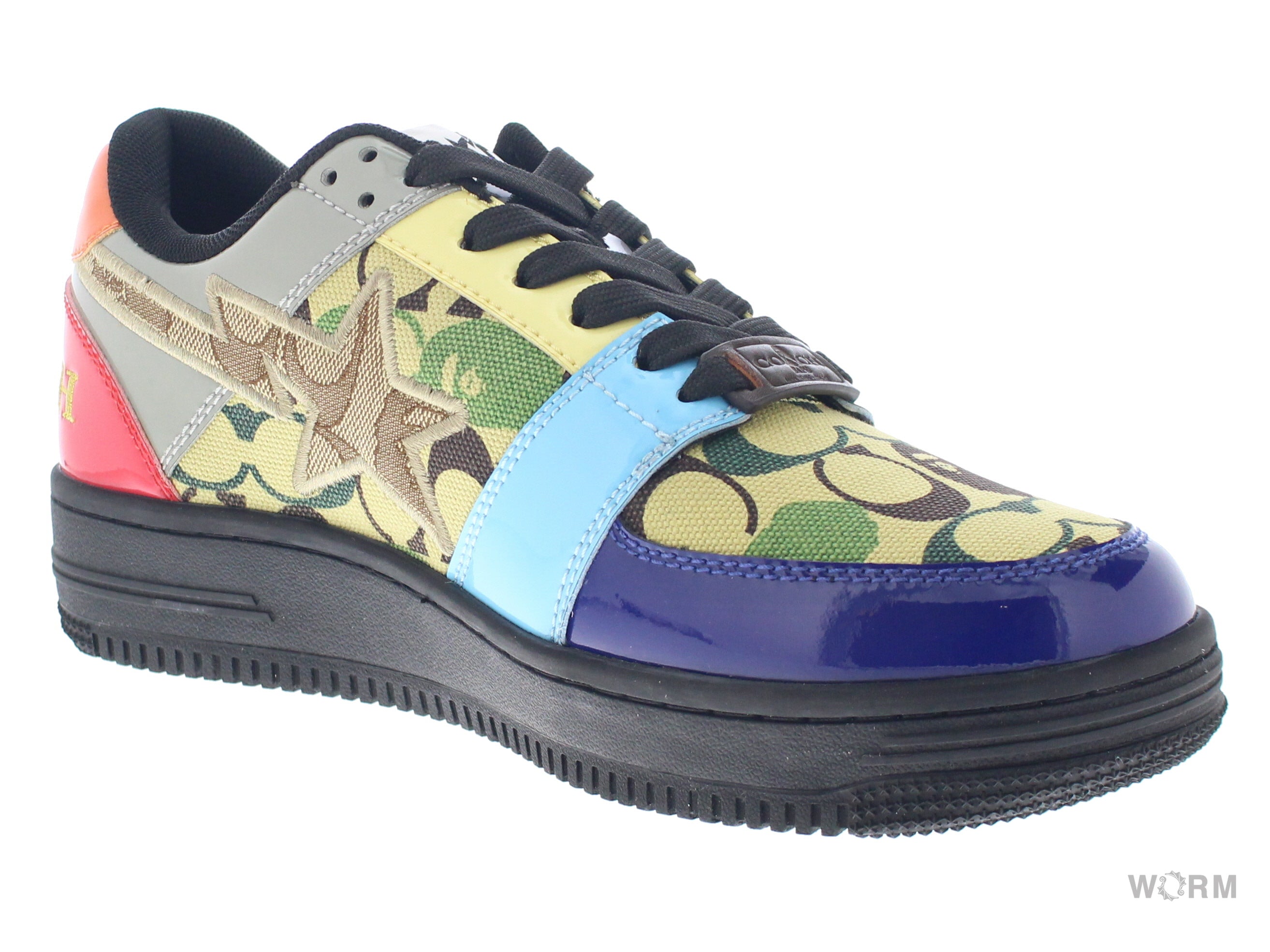 【US8.5】 A BATHING APE BAPE STA COACH MULTI 1G23191903 【DS】