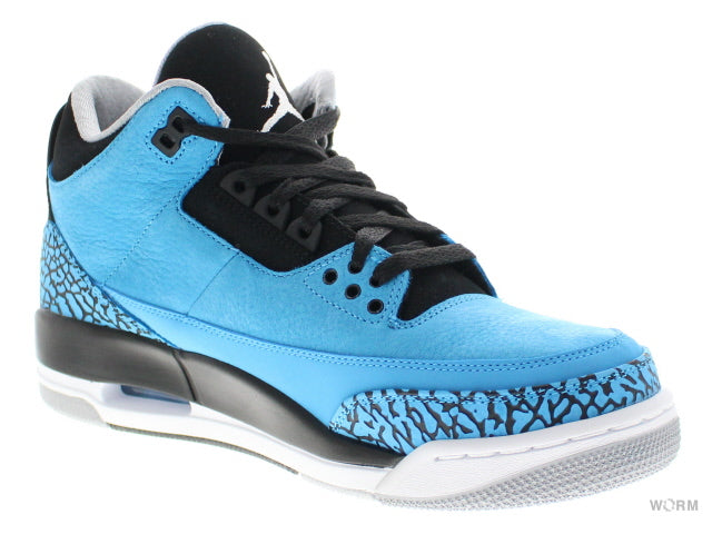 【US9】 AIR JORDAN 3 RETRO POWDER BLUE 136064-406 【DS】