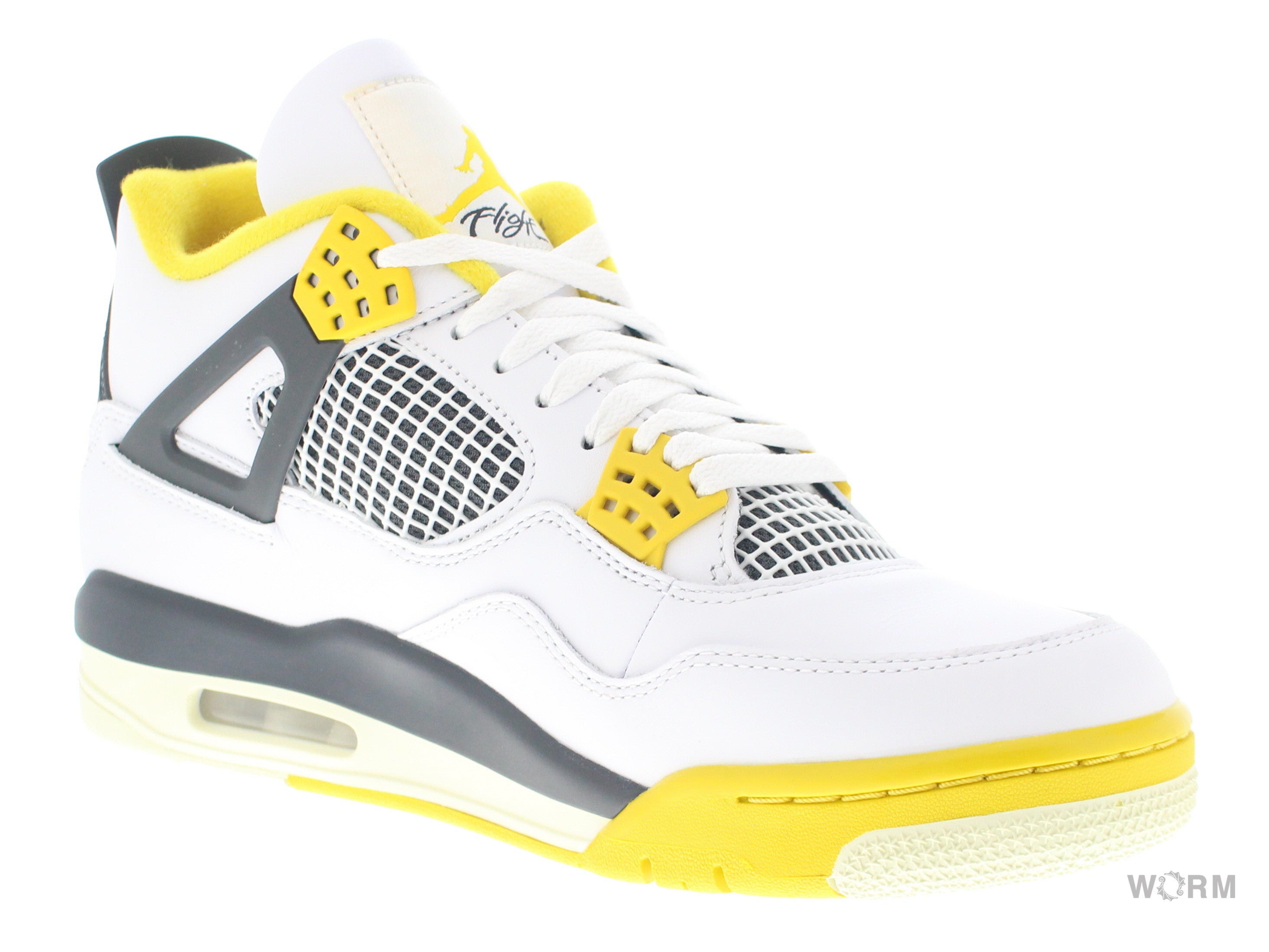 【W US12】 WMNS AIR JORDAN 4 RETRO Vivid Sulfur  AQ9129-101 【DS】