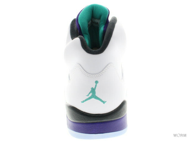 【US9】 AIR JORDAN 5 RETRO Grape 136027-108 【DS】