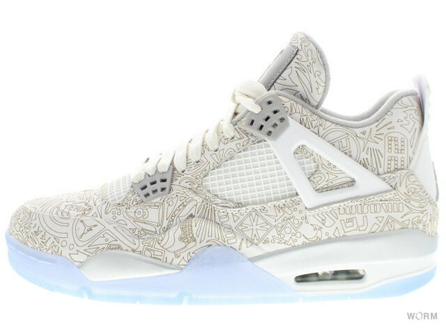 【US10】 AIR JORDAN 4 RETRO LASER 705333-105 【DS】