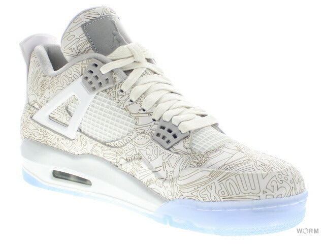 【US10】 AIR JORDAN 4 RETRO LASER 705333-105 【DS】