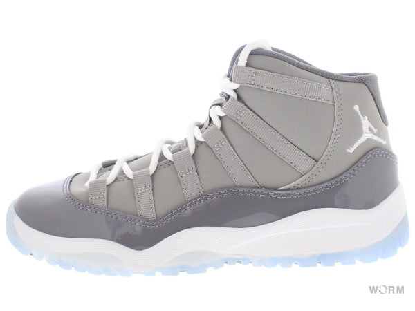 【US2Y】 JORDAN 11 RETRO (PS) COOL GREY 378039-005 【DS】