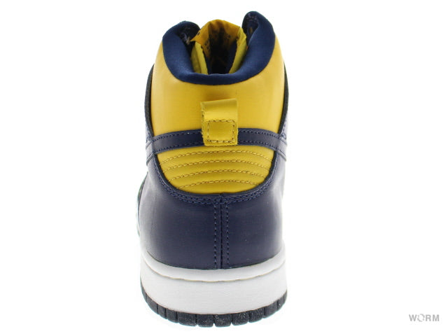 【US8】 NIKE DUNK HIGH LE MICHIGAN 630335-471 【DS】