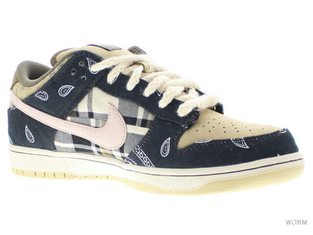 【US9.5】 NIKE SB SB DUNK LOW PRM QS TRAVIS SCOTT CT5053-001 【DS】