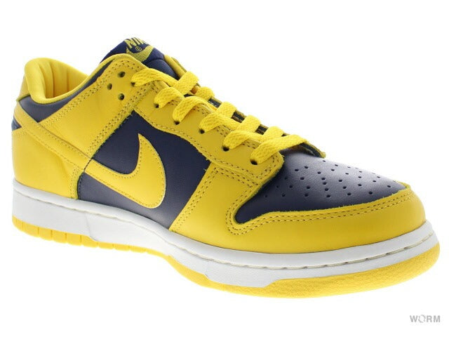 【US9.5】 NIKE DUNK LOW Michigan  630358-741 【DS】