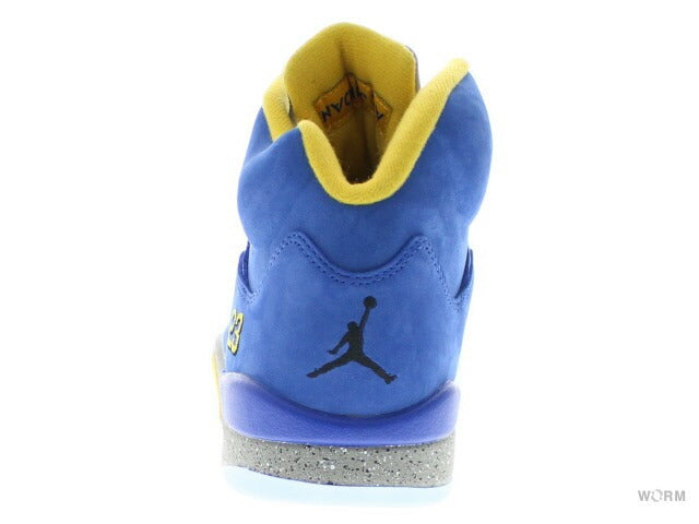 【US8.5】 AIR JORDAN 5 RETRO JSP Laney Varsity Royal CD2720-400 【DS】