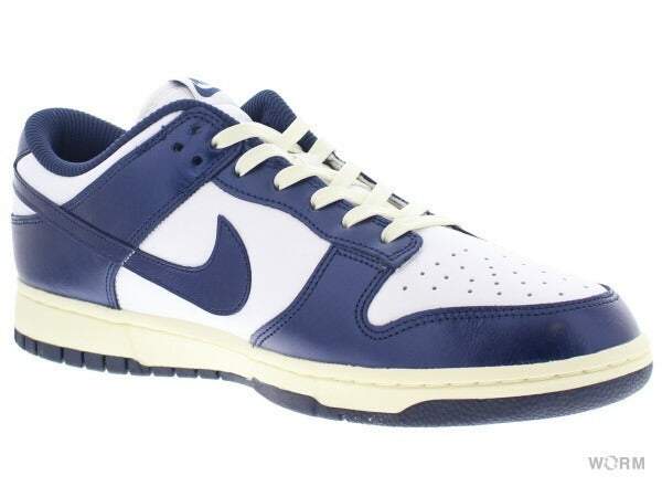 【W US10.5】 NIKE W DUNK LOW PRM Vntage Navy FN7197-100 【DS】