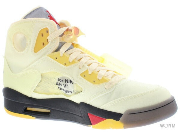 【US12】 AIR JORDAN 5 RETRO SP OFF-WHITE DH8565-100 【DS】