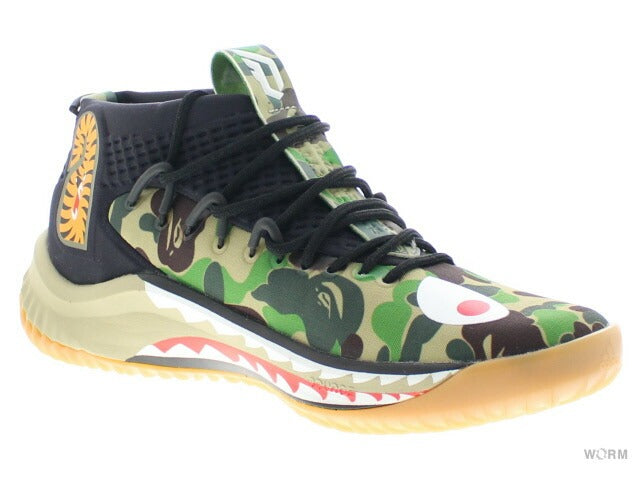 【US9.5】 adidas DAME 4 BAPE AP9974 【DS】