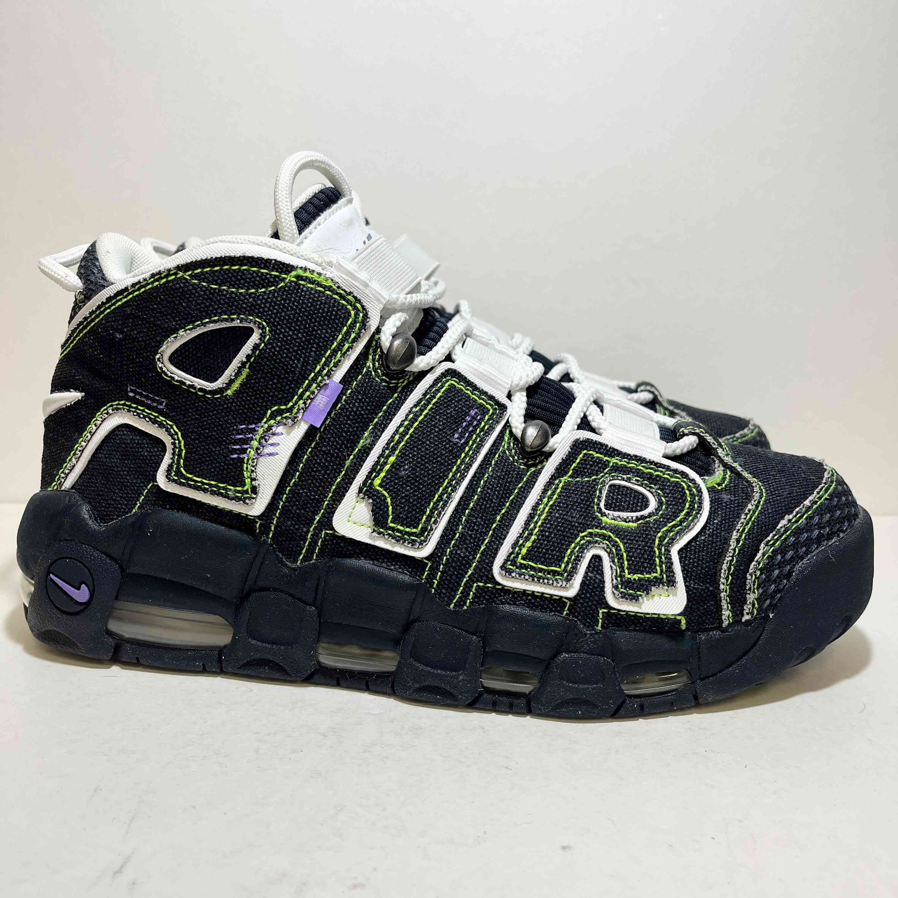 【US11.5】 NIKE SWDC W AIR MORE UPTEMPO SERENA WILLIAMS DX4219-400 【USED】