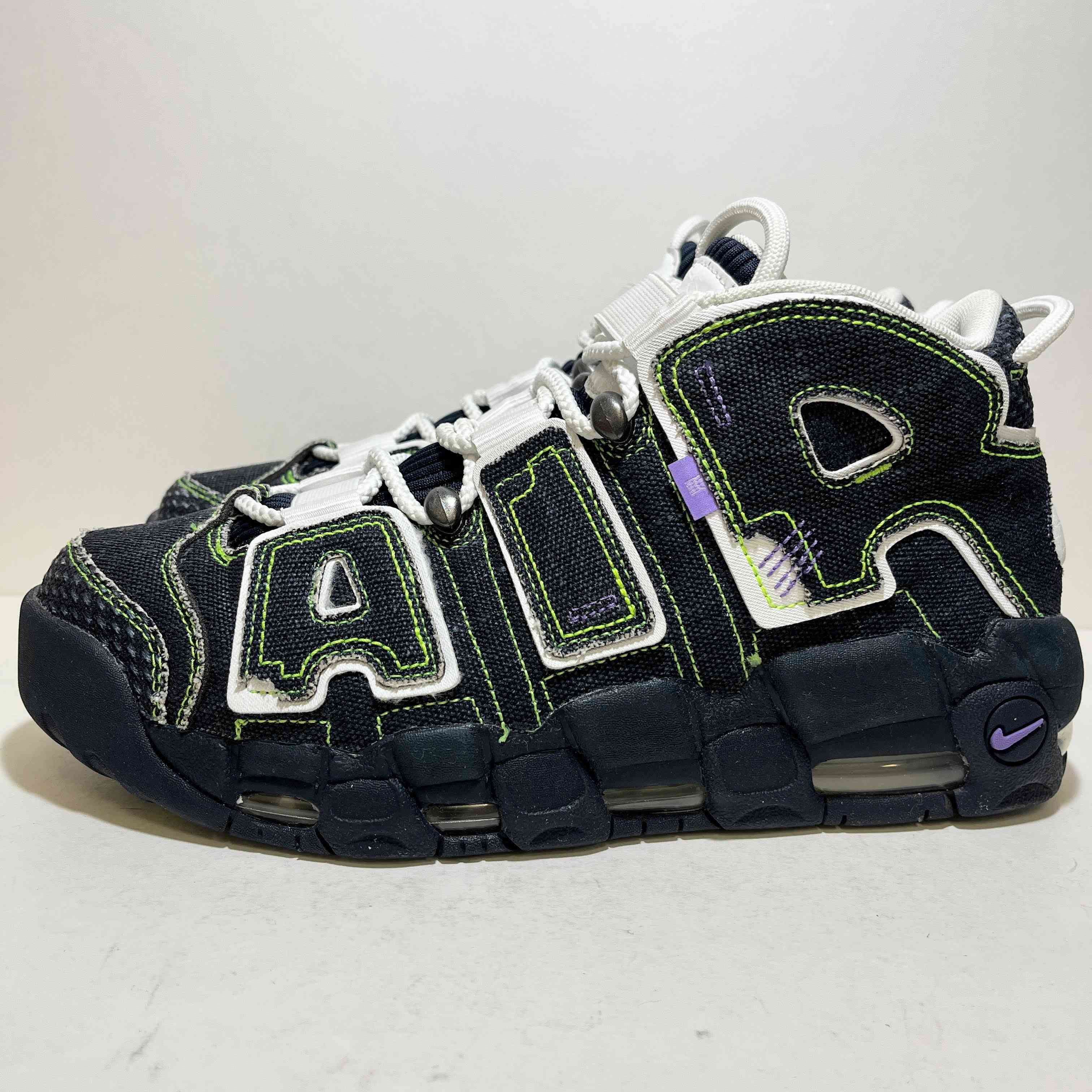 【US11.5】 NIKE SWDC W AIR MORE UPTEMPO SERENA WILLIAMS DX4219-400 【USED】