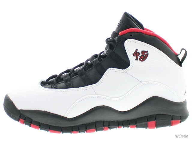 【US6Y】 AIR JORDAN 10 RETRO BG DOUBLE NICKEL 310806-102 【DS】