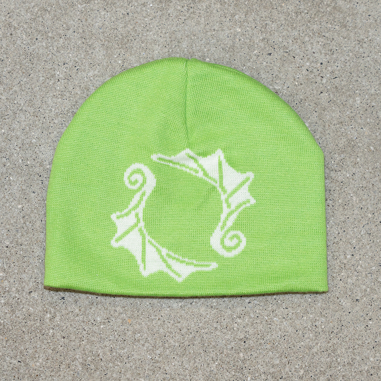 WORM Big Logo Beanie Green