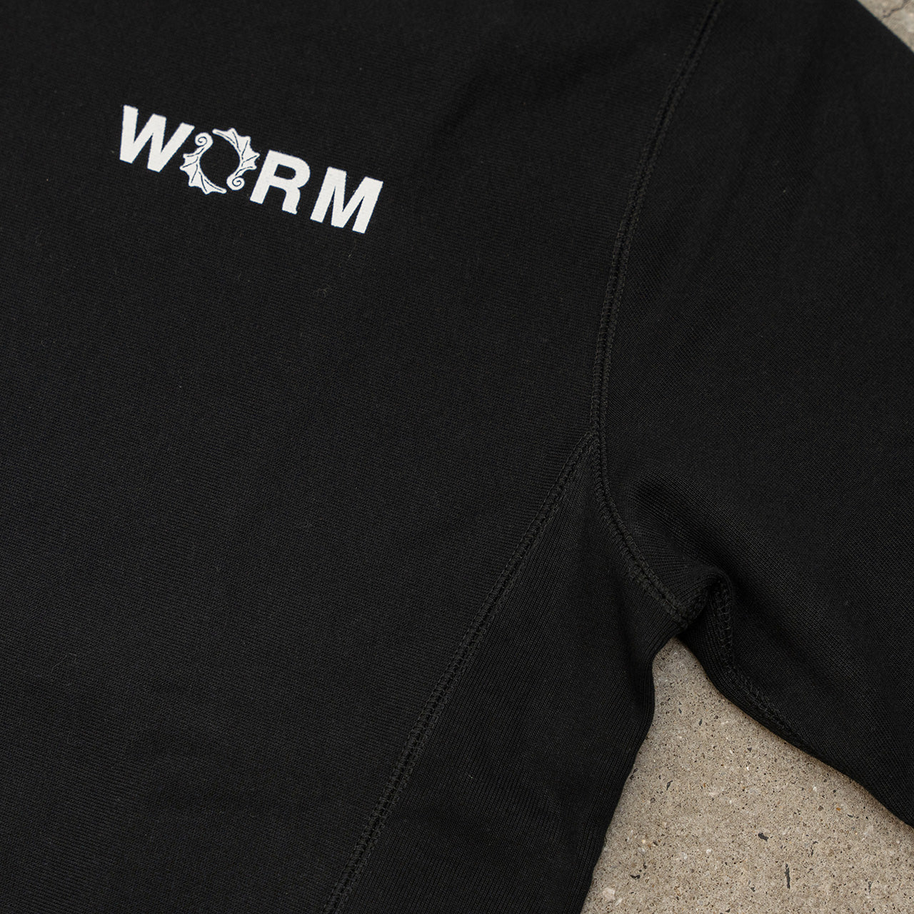 WORM Coast 2 Coast Crew Neck Sweatshirt Black XXL