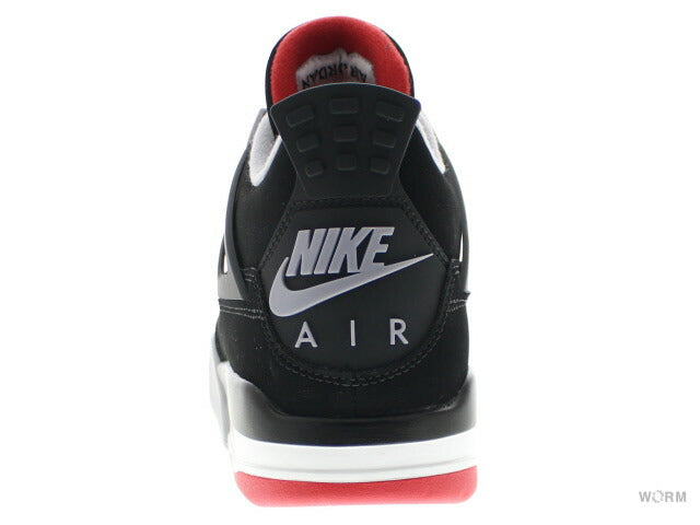 【US8.5】 AIR JORDAN 4 RETRO BRED 308497-060 【DS】