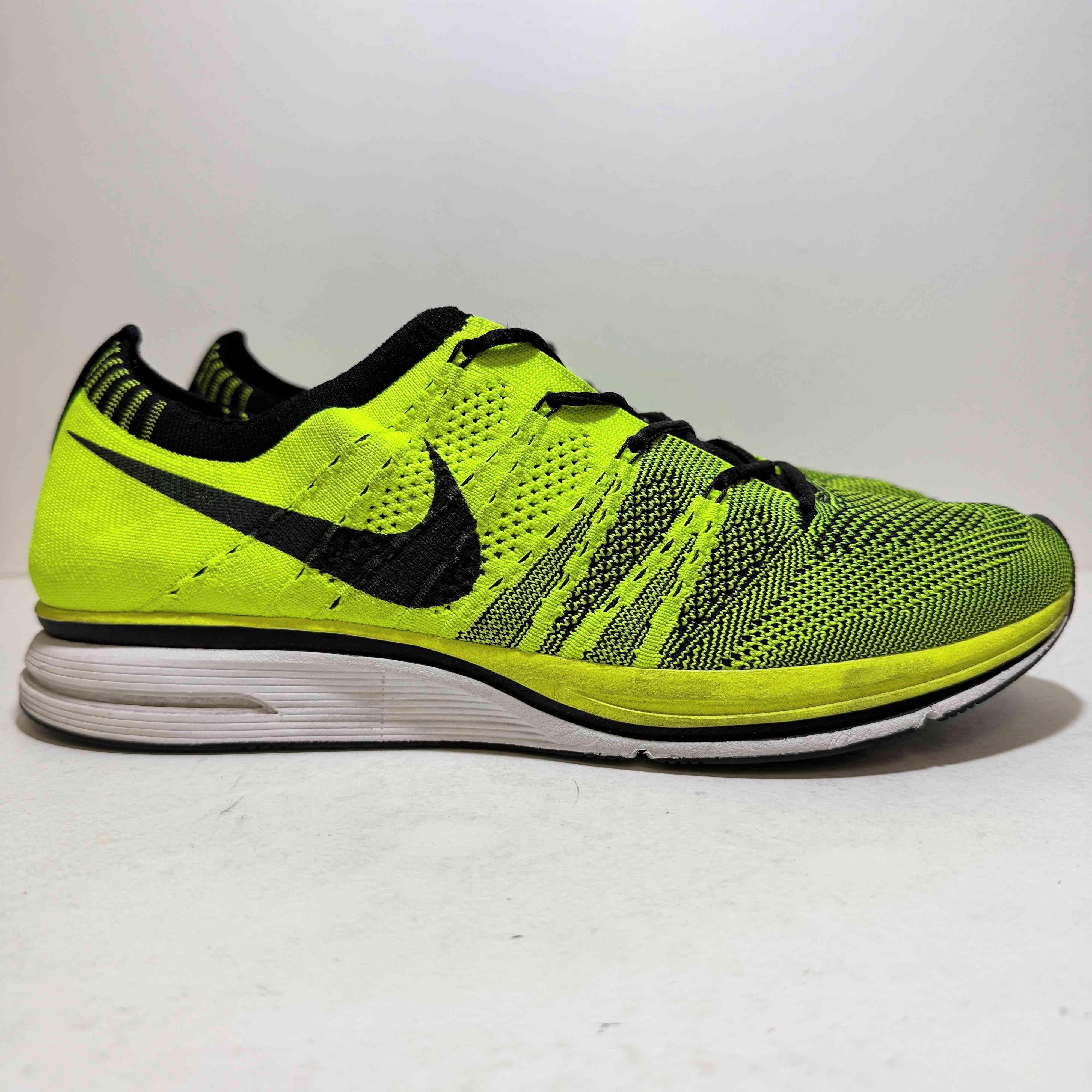 【US9.5】 NIKE FLYKNIT TRANER USA 532983-700 【USED】 箱無