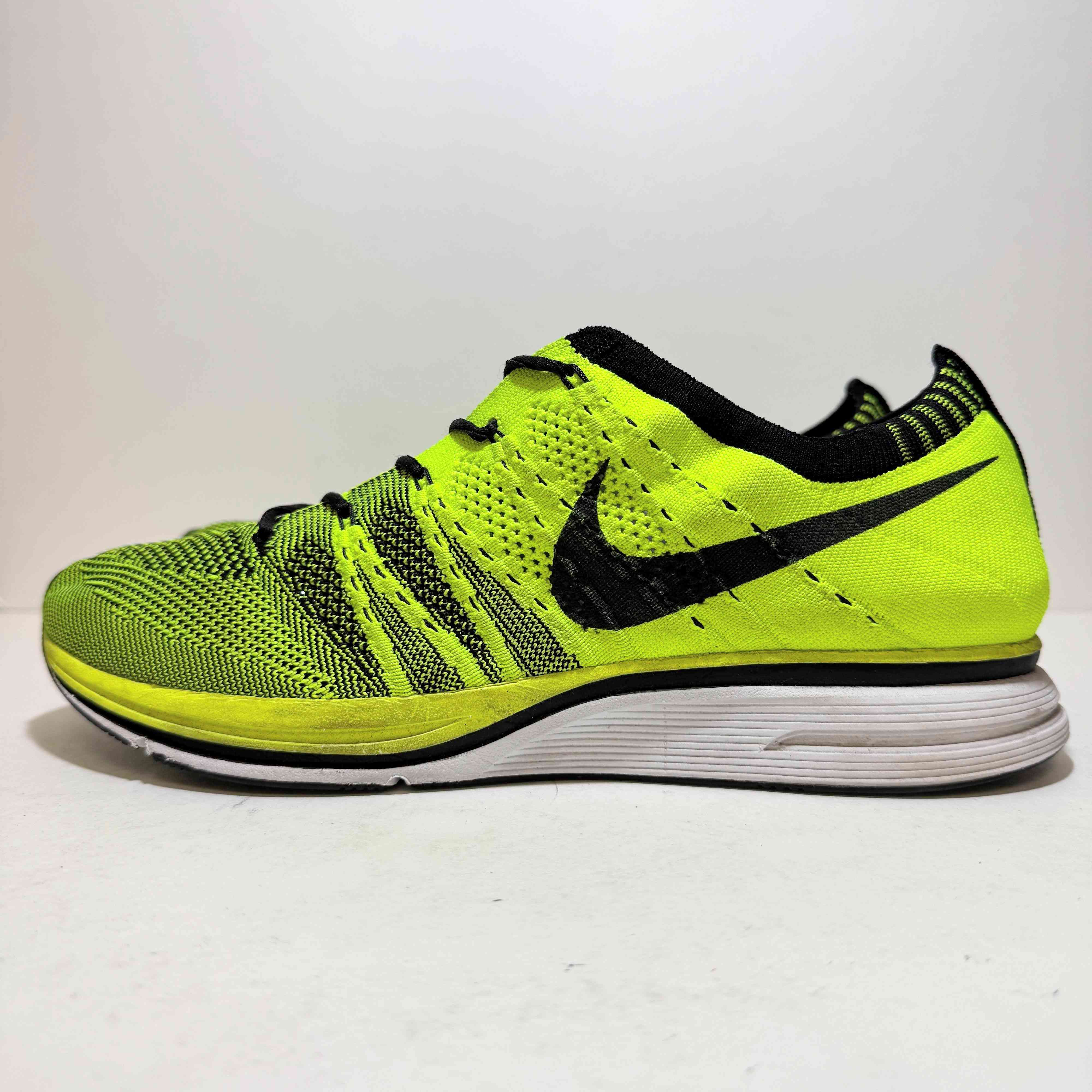 【US9.5】 NIKE FLYKNIT TRANER USA 532983-700 【USED】 箱無