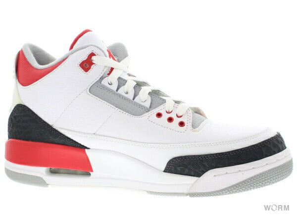 【US9】 AIR JORDAN 3 RETRO FIRE RED 136064-120 【DS】