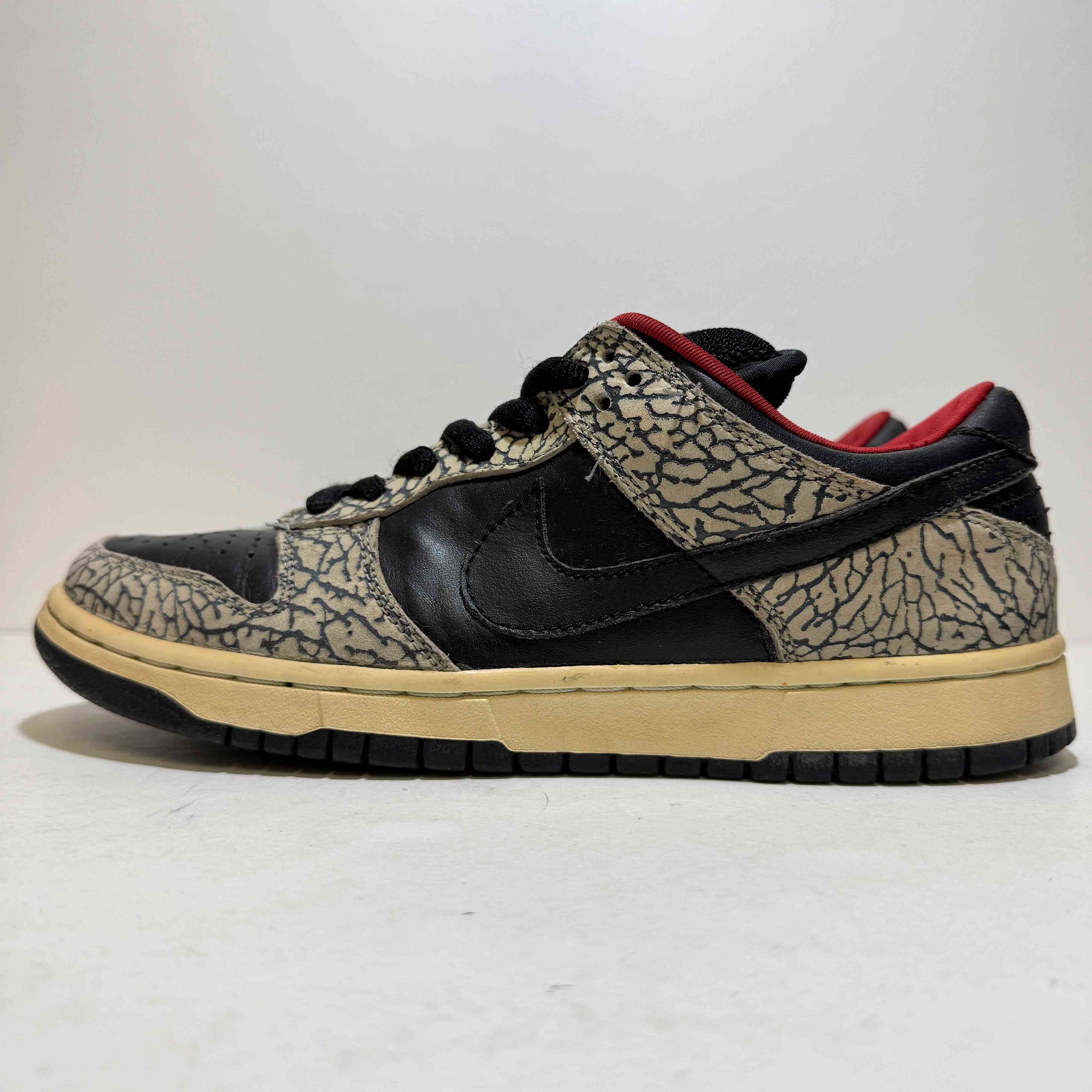 【US8】 NIKE SB DUNK LOW PRO SB Supreme 304292-131 【USED】