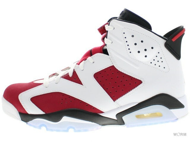 【US8】 AIR JORDAN 6 RETRO Carmine 384664-160 【DS】