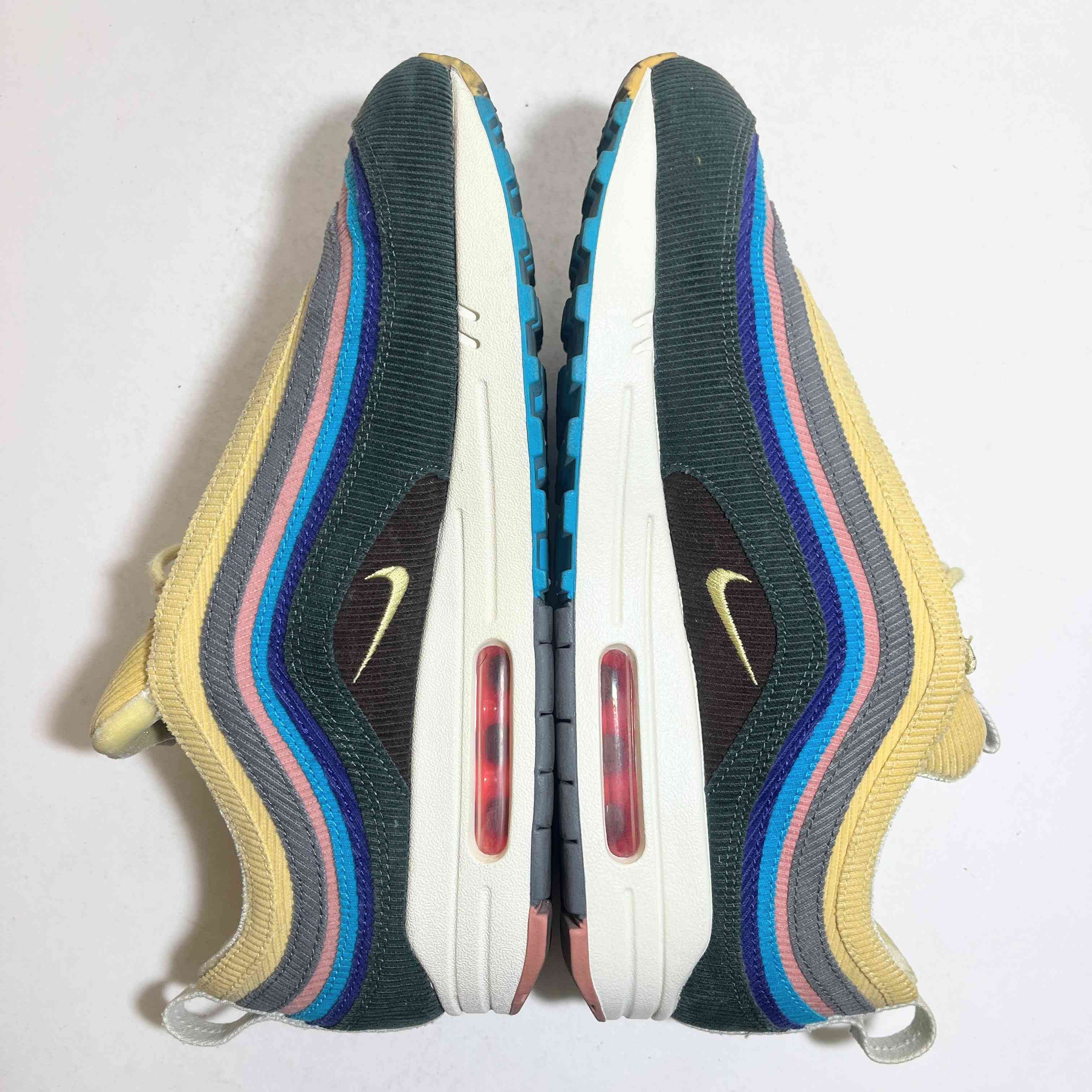 【US9】 NIKE AIR MAX 1 / 97 VF SW SEAN WOTHERSPOON AJ4219-400 【USED】