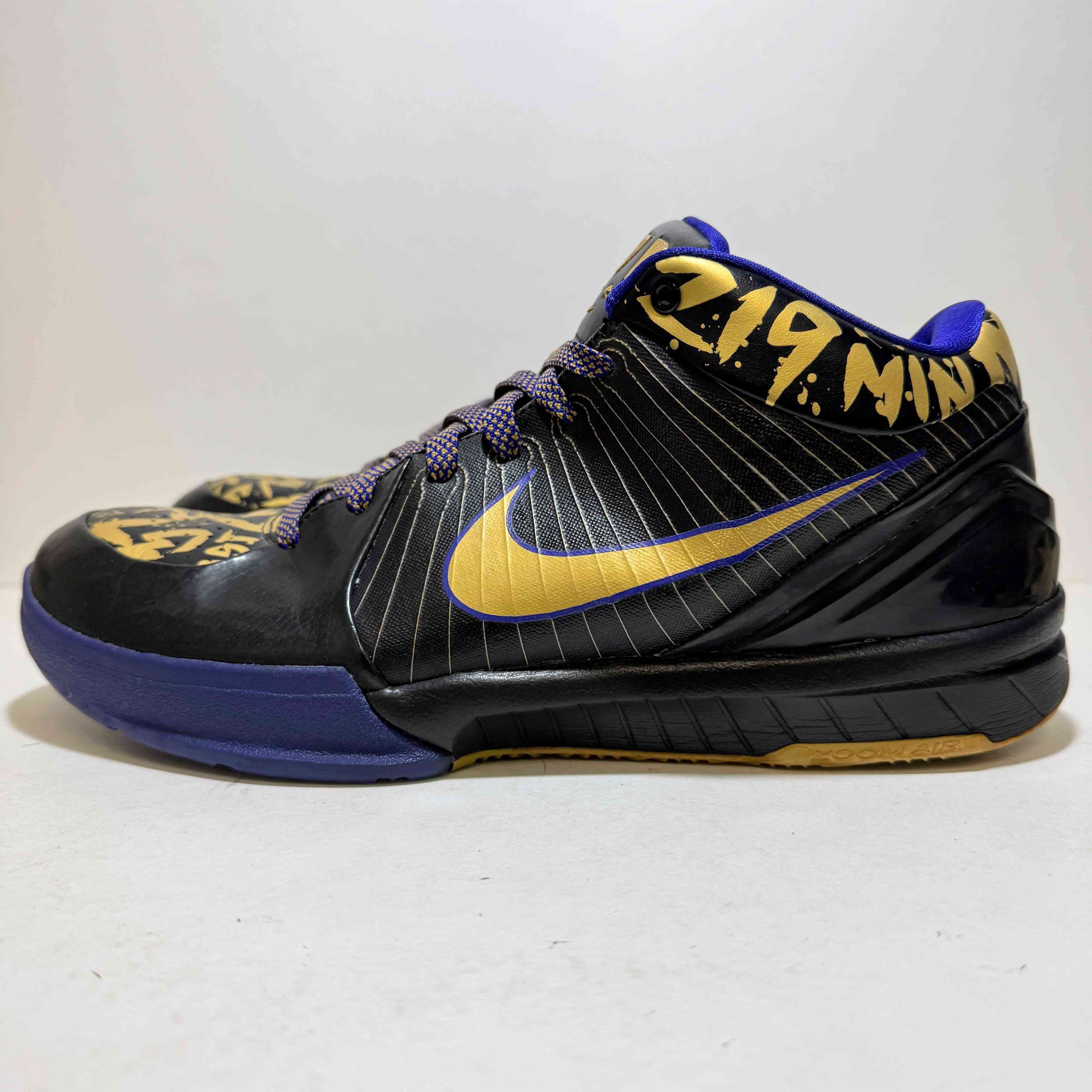 【US10.5】 NIKE ZOOM KOBE 4 (POP) NBA Final MVP Away 354187-001 【DS】