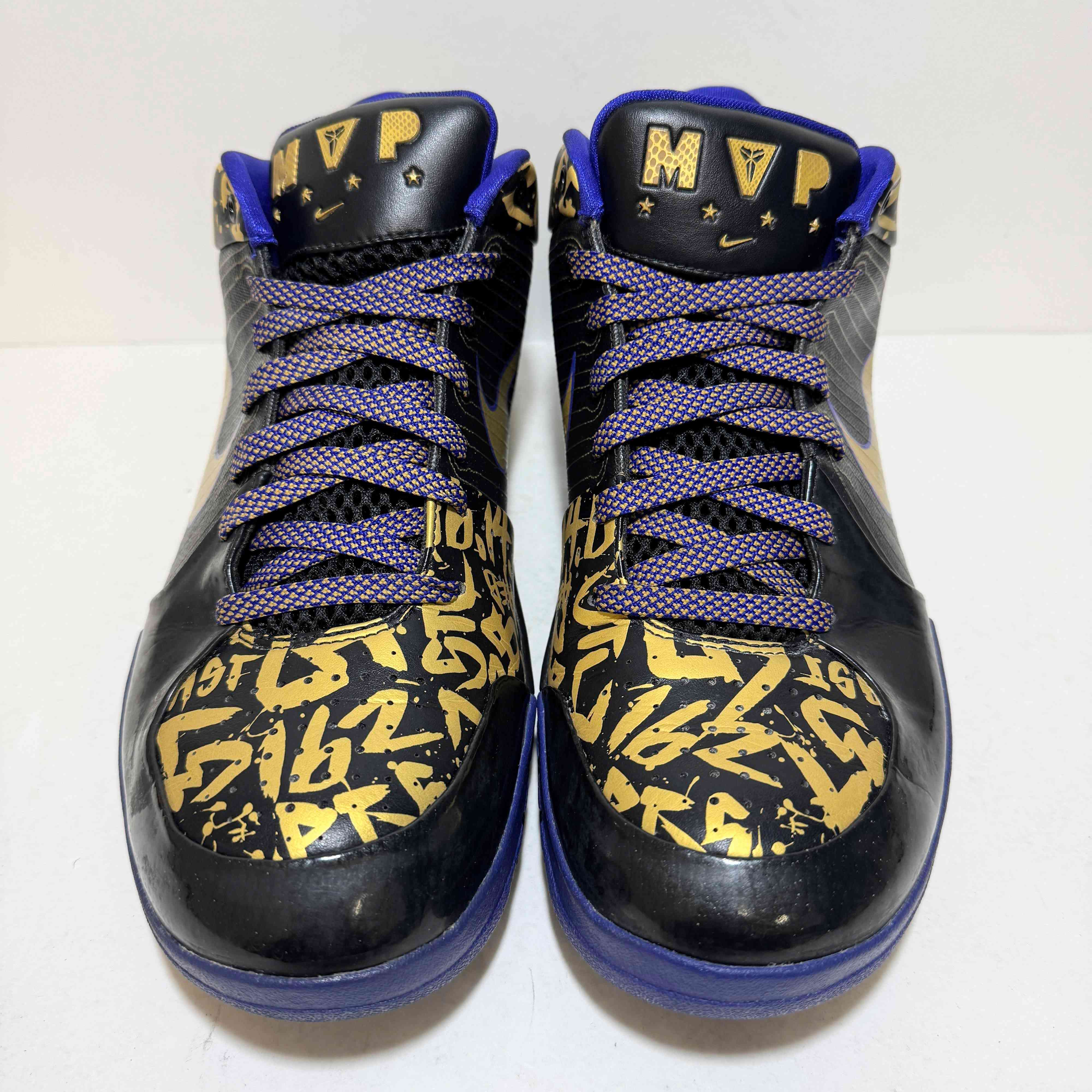 【US10.5】 NIKE ZOOM KOBE 4 (POP) NBA Final MVP Away 354187-001 【DS】