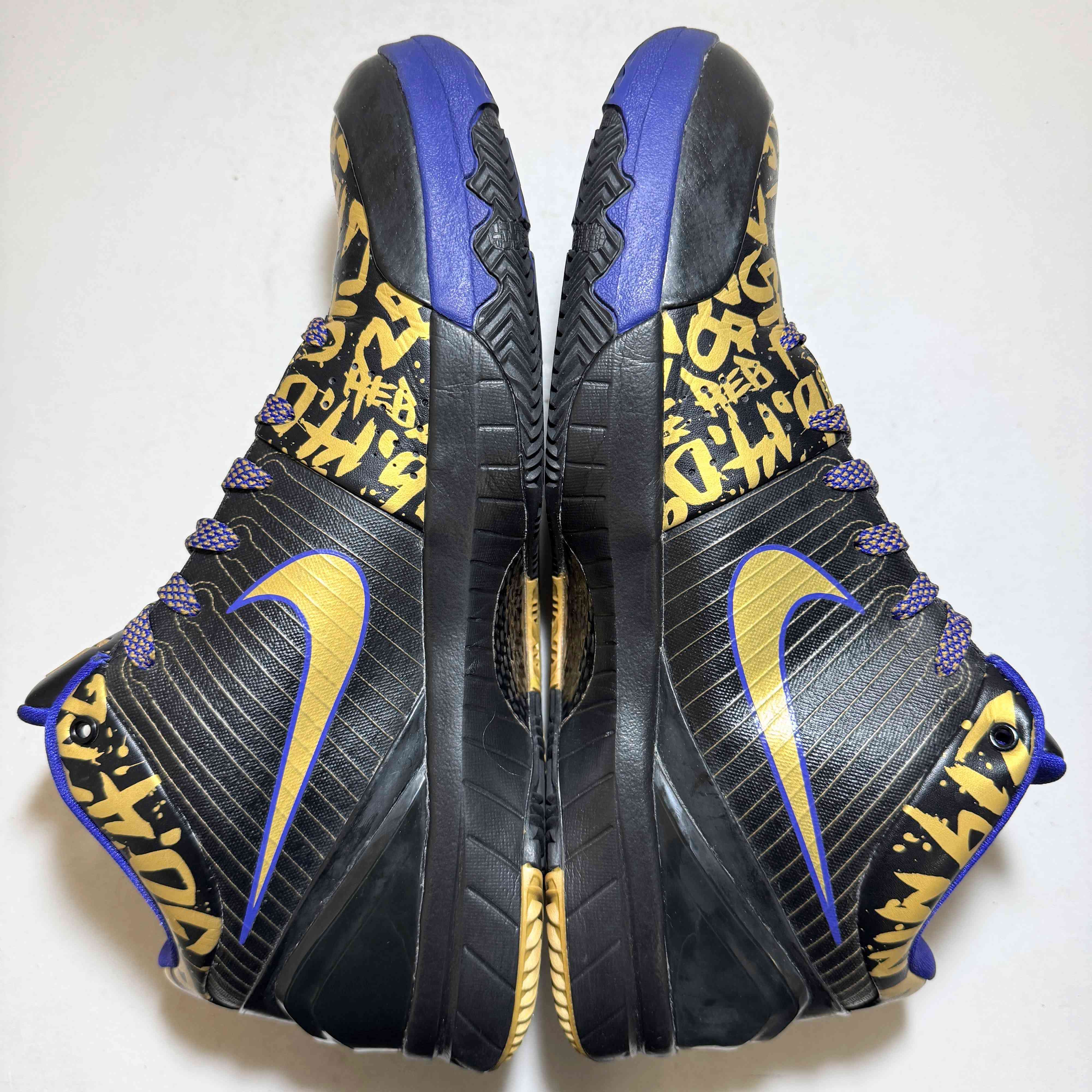 【US10.5】 NIKE ZOOM KOBE 4 (POP) NBA Final MVP Away 354187-001 【DS】