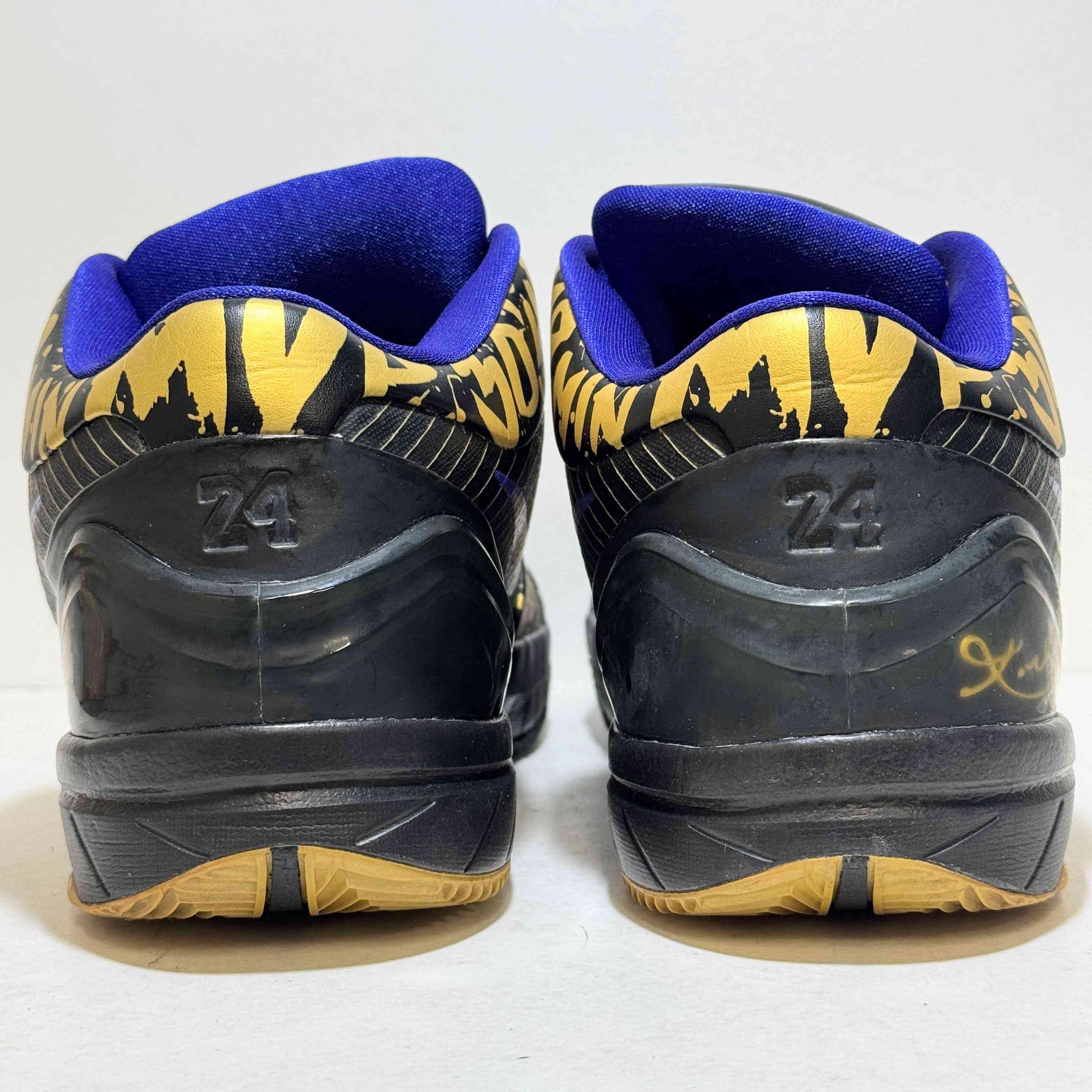 【US10.5】 NIKE ZOOM KOBE 4 (POP) NBA Final MVP Away 354187-001 【DS】