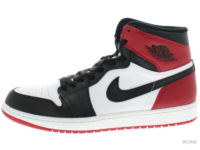 【US10】 AIR JORDAN 1 RETRO HIGH OG BLACK TOE 555088-184 【DS】