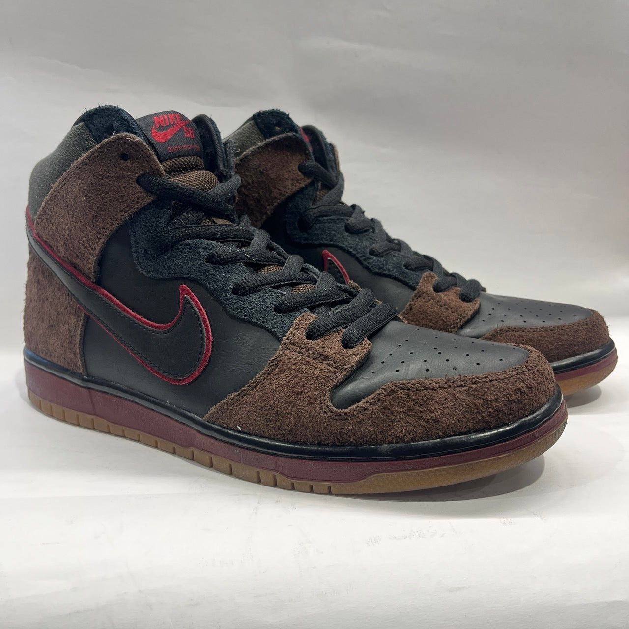 【US9.5】 NIKE SB DUNK HIGH PREMIUM SB BROOKLYN PROJECT 313171-013 【USED】