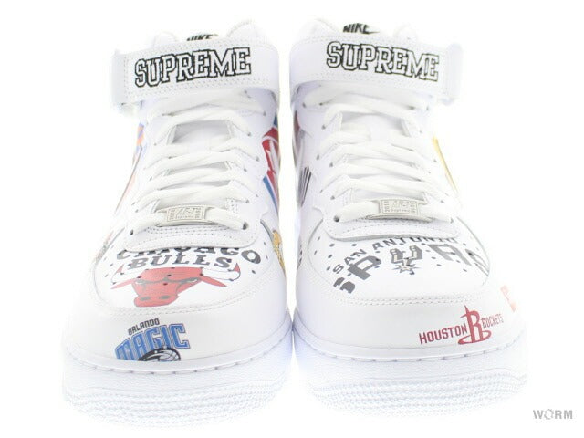 【US9】 NIKE AIR FORCE 1 MID 07 / SUPREME AQ8017-100 【DS】