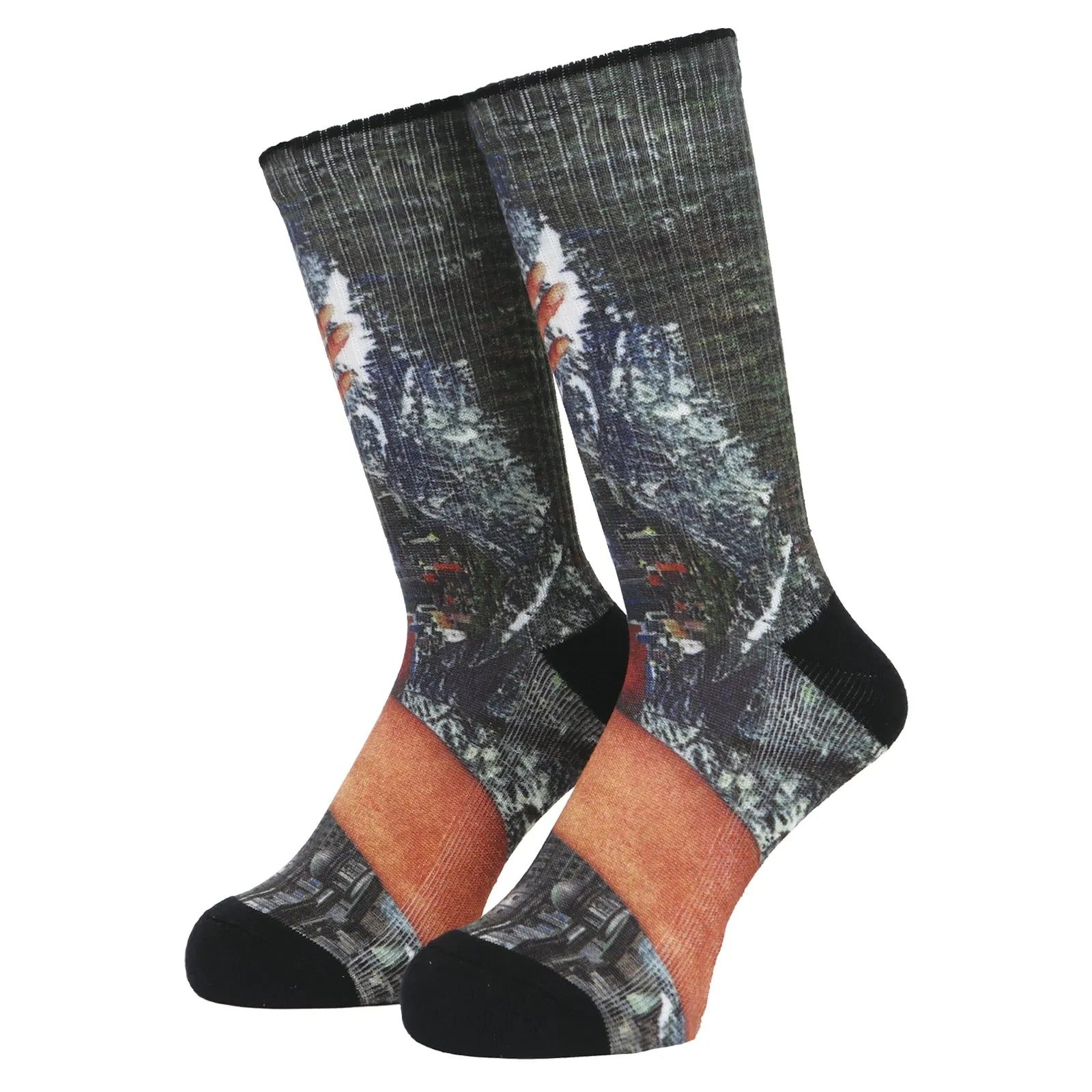 Whimsy PRINTED COLLAGE SOCKS 2