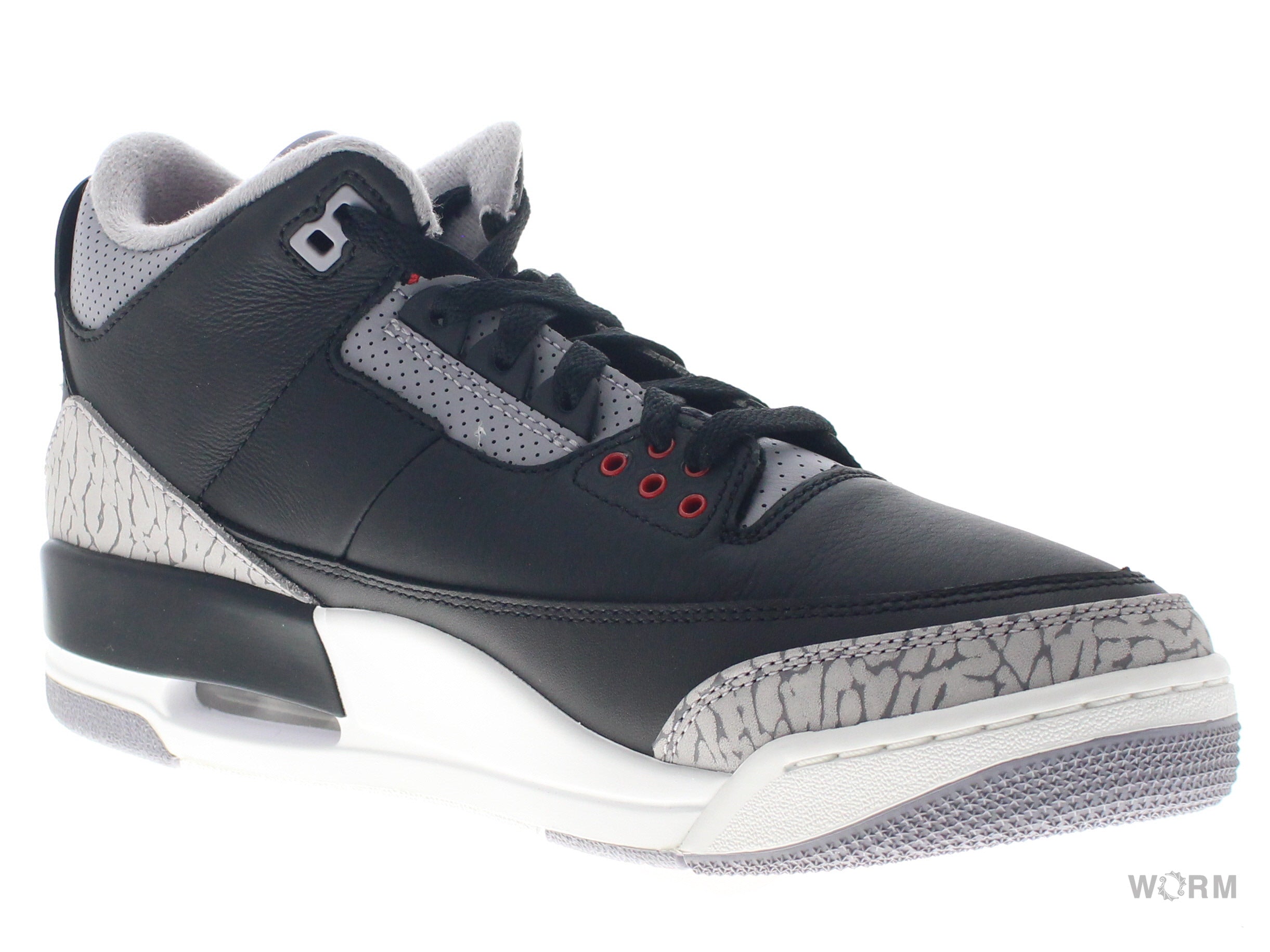 【US8】 AIR JORDAN 3 RETRO BLACK CEMENT 2024 DN3707-010 【DS】