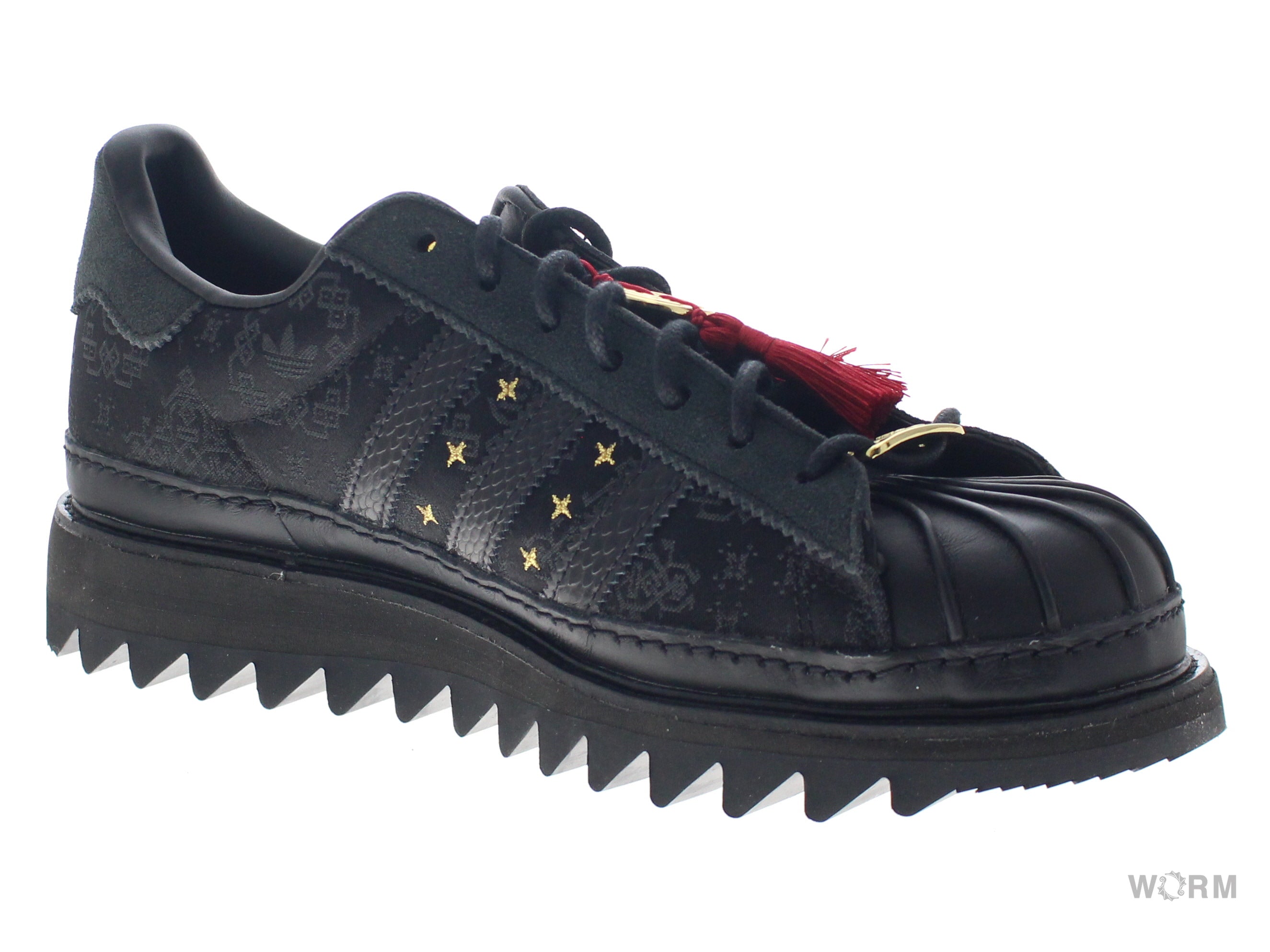 【US9.5】 adidas CLOT SUPERSTAR LNY CLOT JR5114 【DS】