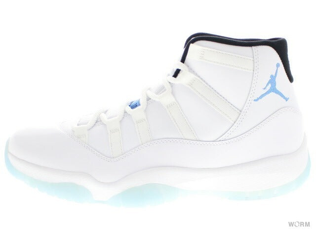 【US9.5】 AIR JORDAN 11 RETRO Legend Blue 378037-117 【DS】