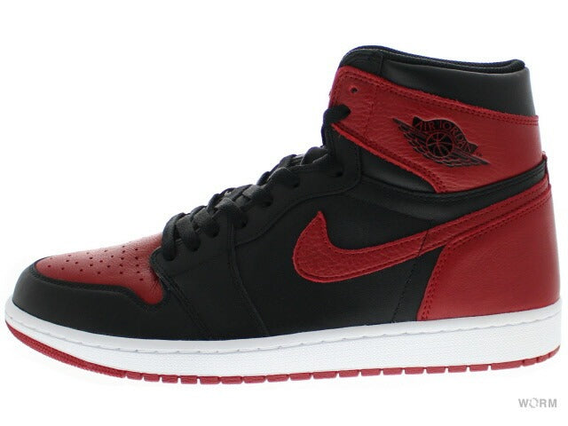 【US10】 AIR JORDAN 1 RETRO HIGH OG BRED 555088-001 【DS】