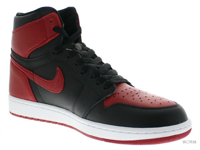 【US10】 AIR JORDAN 1 RETRO HIGH OG BRED 555088-001 【DS】