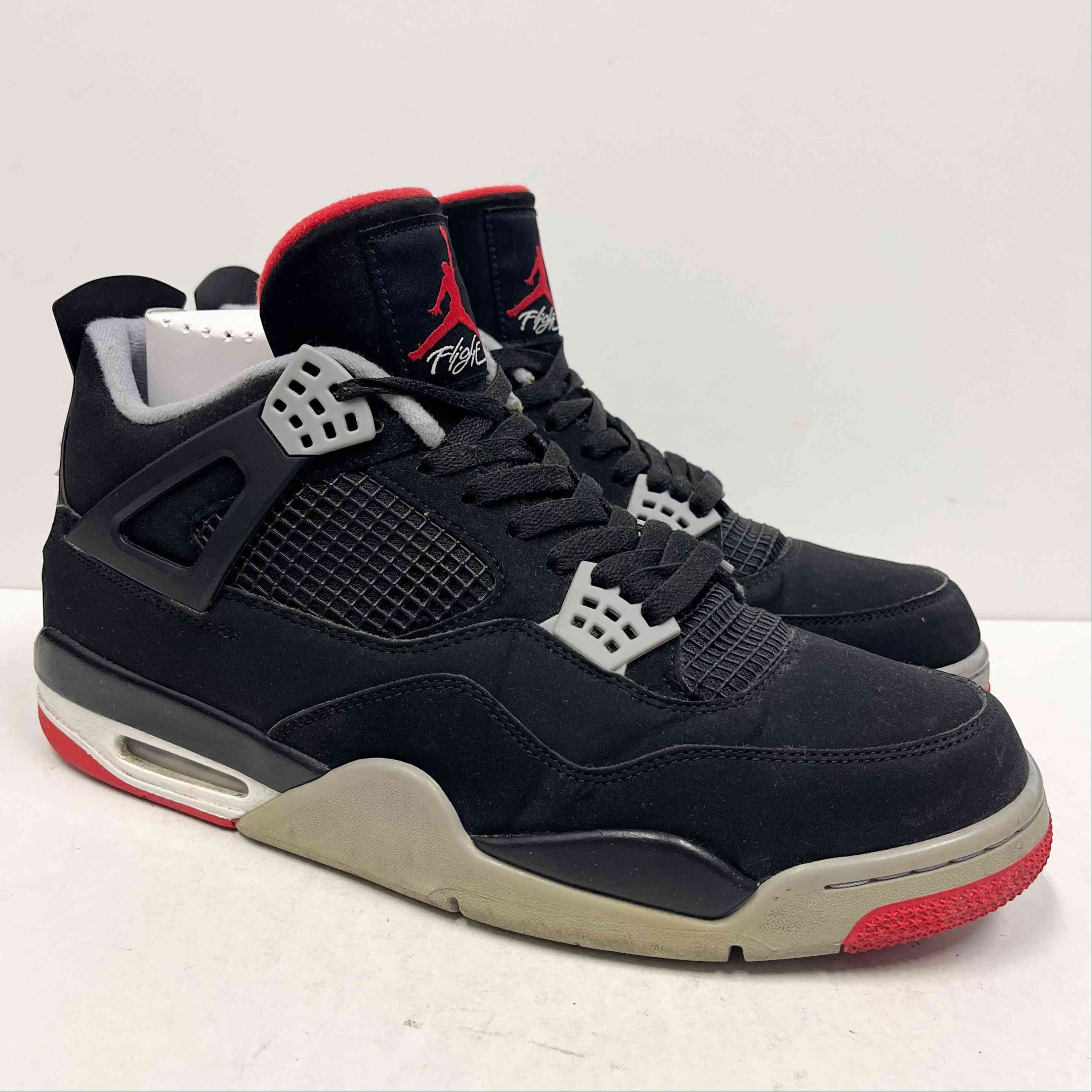 【US13】 AIR JORDAN 4 RETRO BRED 308497-060 【USED】