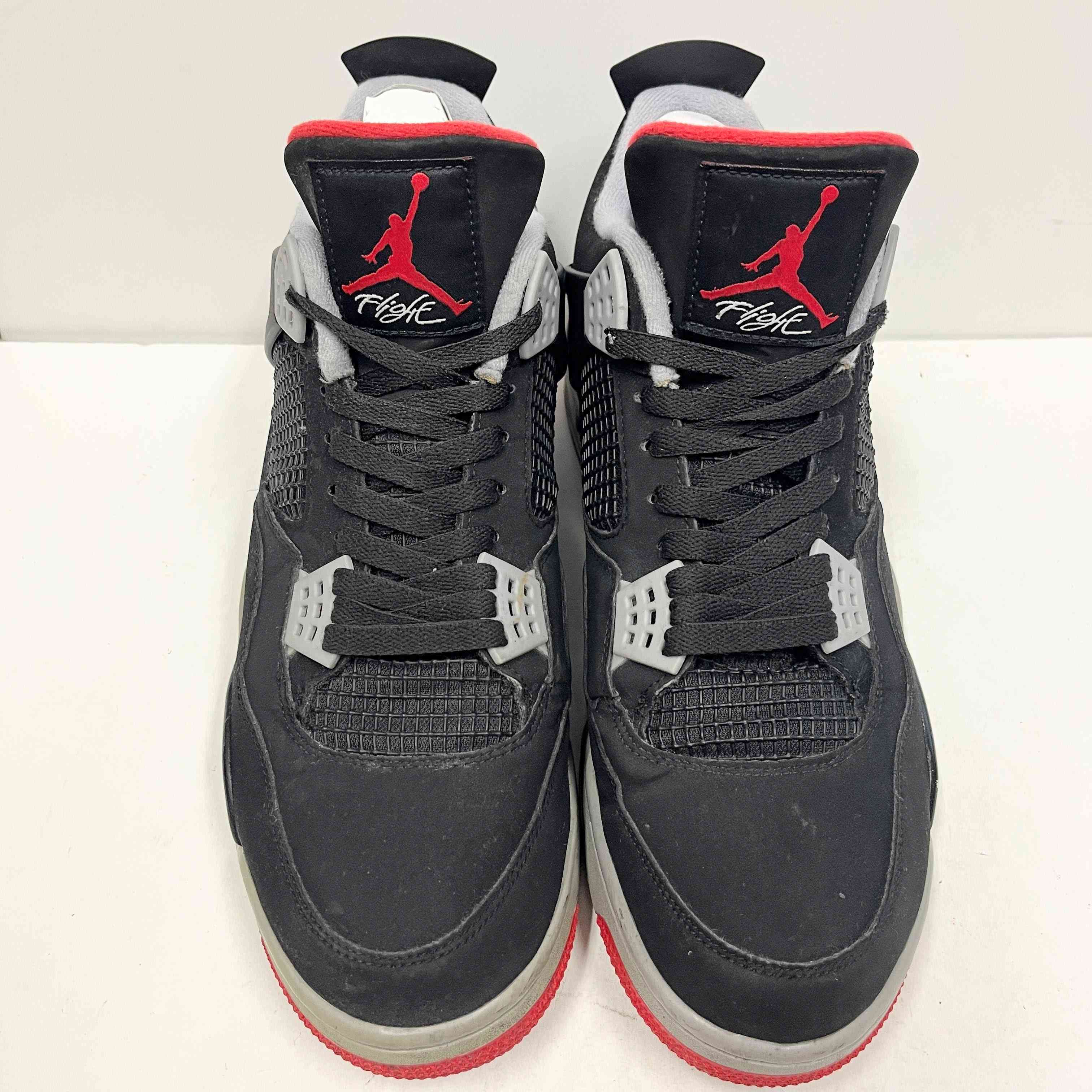 【US13】 AIR JORDAN 4 RETRO BRED 308497-060 【USED】