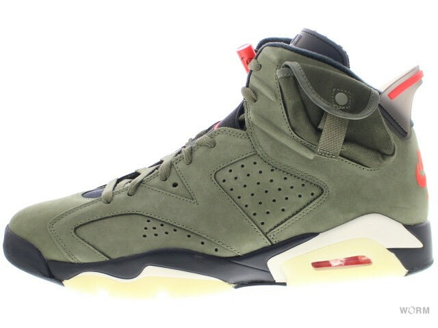 【US7.5】 AIR JORDAN 6 RETRO SP TRAVIS SCOTT CN1084-200 【DS】