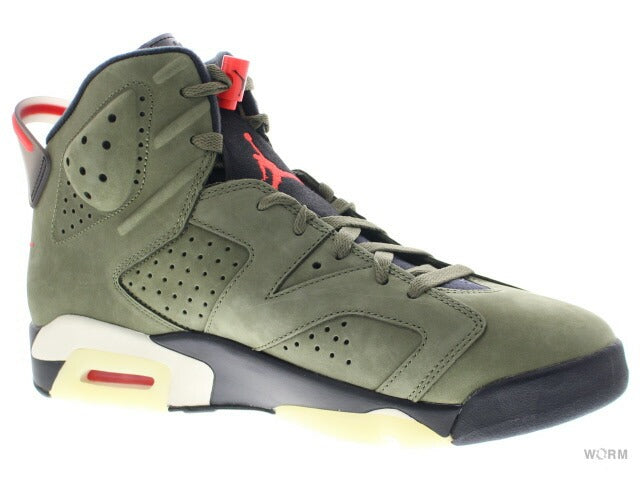 【US7.5】 AIR JORDAN 6 RETRO SP TRAVIS SCOTT CN1084-200 【DS】