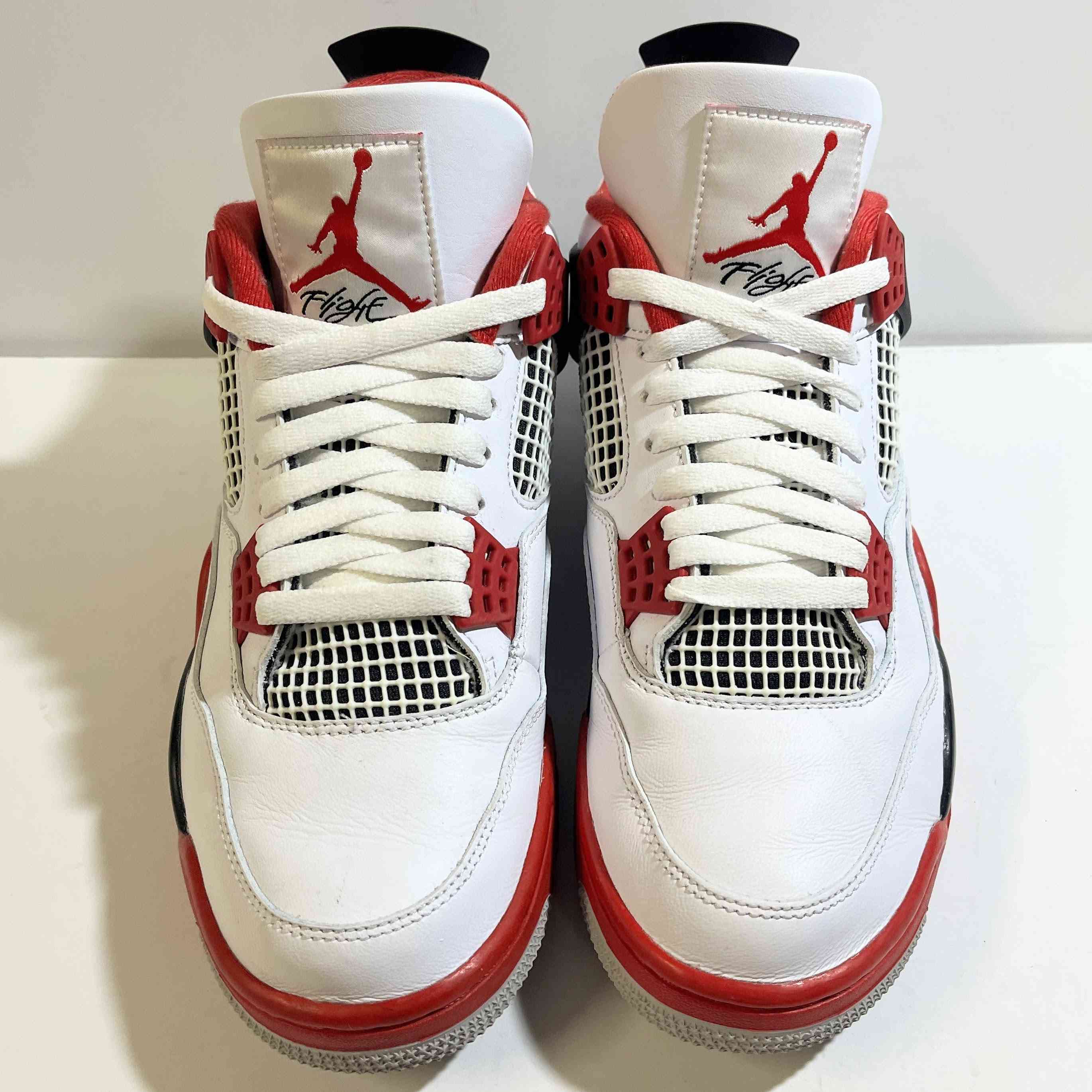 【US9.5】 AIR JORDAN 4 RETRO FIRE RED DC7770-160 【USED】