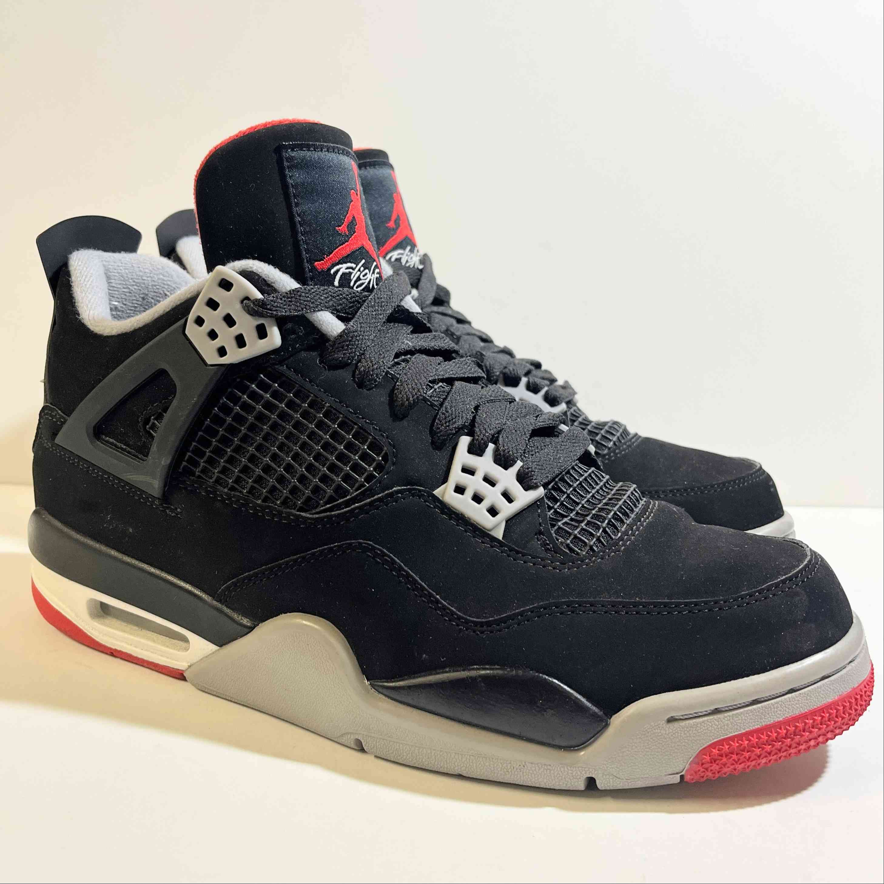 【US9.5】 AIR JORDAN 4 RETRO BRED 308497-060 【USED】