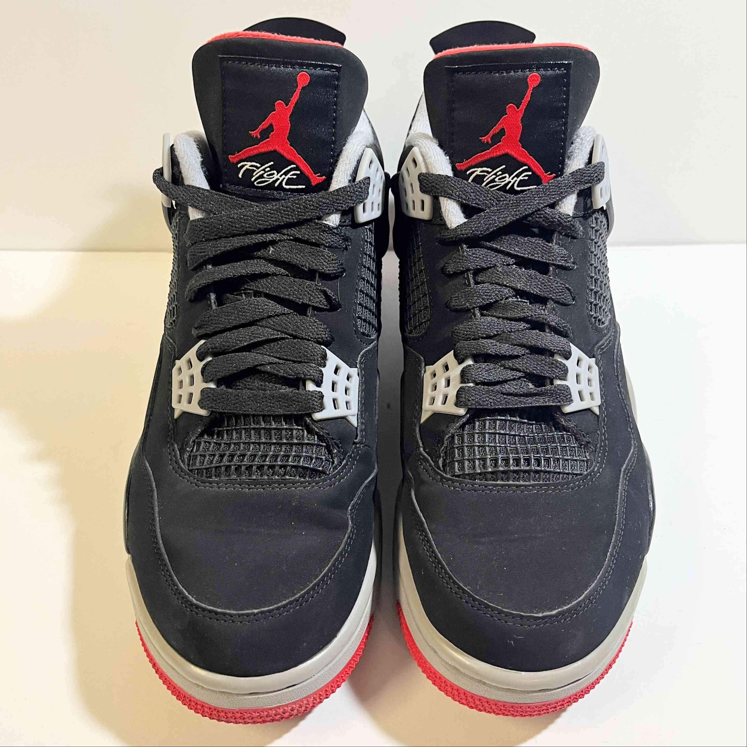 【US9.5】 AIR JORDAN 4 RETRO BRED 308497-060 【USED】