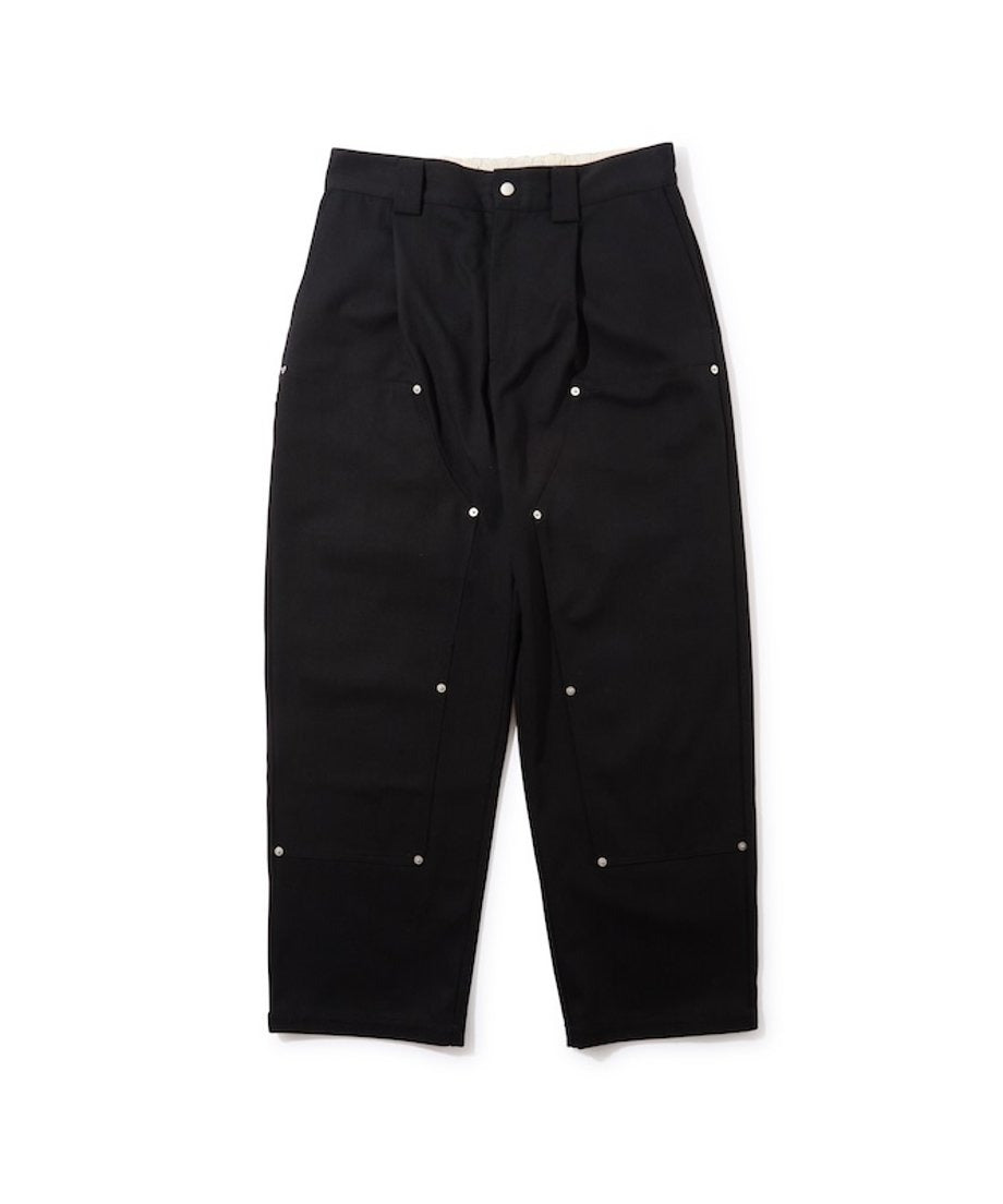 Diaspora skateboards Double Knee Comfortable Trousers Black | WORM
